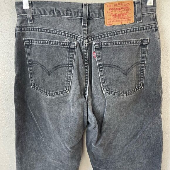 NWT Levi’s Black Denim Jeans Size 12 M Miss - Picture 4 of 6